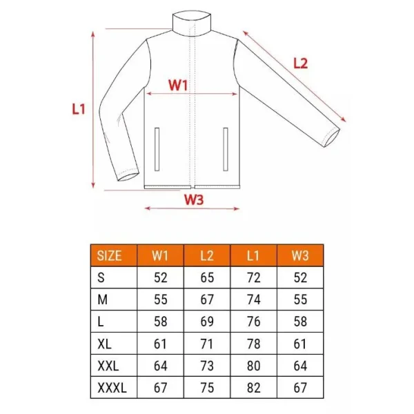 Geaca de lucru, model Moto, bumbac, marime XXXL/58, NEO