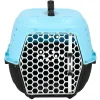 Geanta pentru transport caine/pisica, Springos, albastru si negru, plastic, max 7 kg, 48x33x28 cm