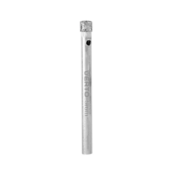 Ghidaj cu ventuza, cu 7 carote diamantate, 4-12 mm, Verto