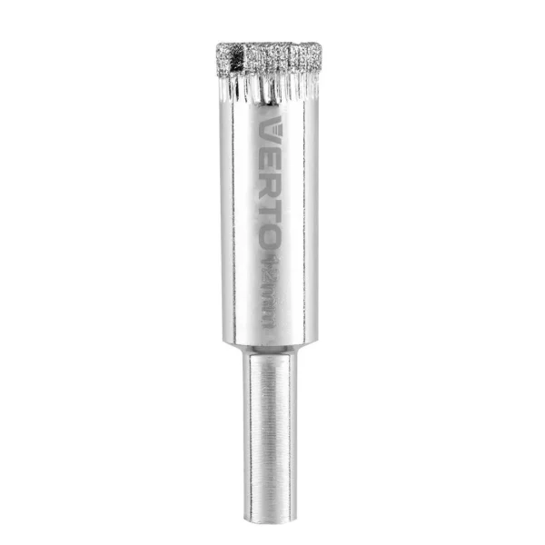 Ghidaj cu ventuza, cu 7 carote diamantate, 4-12 mm, Verto