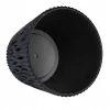 Ghiveci decorativ de flori, rotund, antracit, 7.9 L, 26.2x22.2 cm, Sandy Round
