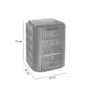 Compostor de gradina, 220 L, negru, rezistent la inghet, Compogreen