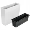 Jardiniera decorativa, alb, 58x18x49.8 cm, Urbi Case