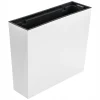 Jardiniera decorativa, alb, 58x18x49.8 cm, Urbi Case