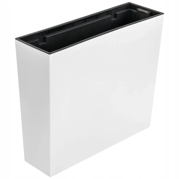 Jardiniera decorativa, alb, 58x18x49.8 cm, Urbi Case