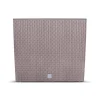 Jardiniera decorativa, imitatie ratan, cafeniu, 58x18x49.8 cm, Rato Case Old