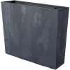 Jardiniera decorativa, Urbi Case Beton Effect, 58x18x49.8 cm, antracit, Prosperplast