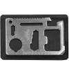 Kit turistic, supravietuire, multifunctional, cu trusa, set 21 piese, 20x11x5 cm, Springos