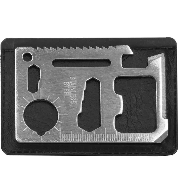 Kit turistic, supravietuire, multifunctional, cu trusa, set 21 piese, 20x11x5 cm, Springos