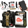Kit turistic, supravietuire, multifunctional, cu trusa, set 21 piese, 20x11x5 cm, Springos