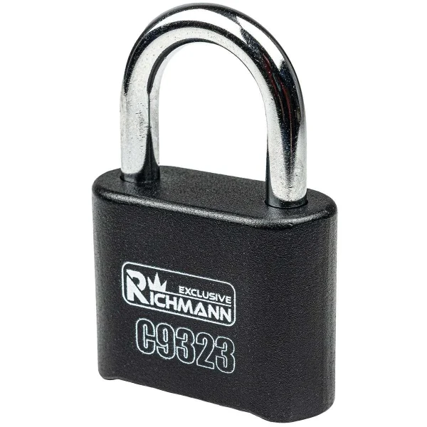 Lacat cu cifru, negru, 50 mm, Richmann Exclusive