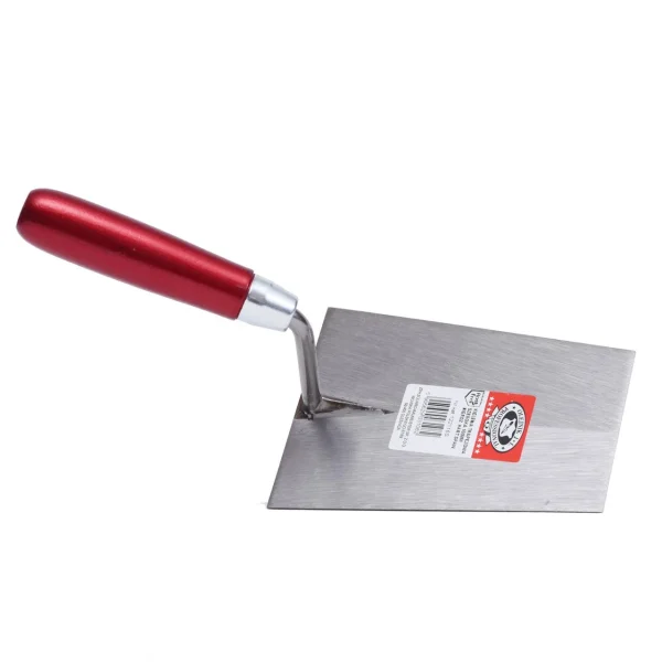 Mistrie inox, trapez, lata, sudata, calita, 14 cm, maner lemn, Olejnik