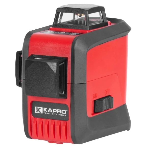 Nivela laser, 3D, suport magnetic, 30 m, cu geanta si accesorii, Kapro