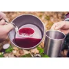 Oala si tigaie turistica, camping, aluminiu, cu accesorii, set 8 piese, NEO 