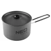 Oala, tigaie si ibric/ceainic, turistic, camping, aluminiu, set 3 piese, NEO
