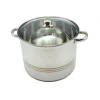Oale cu capac, inox, set 3 piese, Perfect Home
