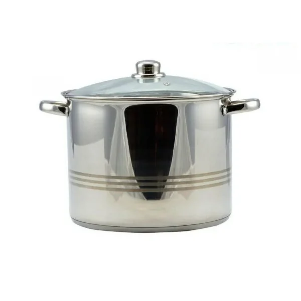 Oale cu capac, inox, set 3 piese, Perfect Home