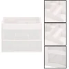 Organizator cosmetice, plastic, 3 niveluri, 2 sertare, alb, 30x25x34 cm, Springos