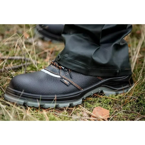 Pantofi de lucru din piele, S1P, SRA, marimea 43, NEO
