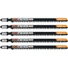 Panza, lama, fierastrau pendular, pentru lemn, HCS, prindere tip T, taiere rapida, 6 TPI, set 5 buc, 152 mm, Richmann Exclusive