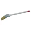 Pensula calorifer, maner lemn, alb, 50 mm