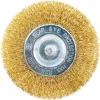 Perie sarma alama, circulara, cu tija, 100 mm, Richmann