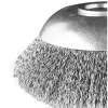 Perie sarma, circulara, pentru motocoasa/trimmer, otel, 150x25.4 mm, Graphite