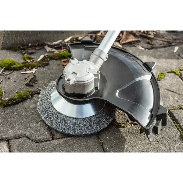 Perie sarma, circulara, pentru motocoasa/trimmer, otel, 200x25.4 mm, Graphite