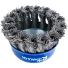 Perie sarma otel, tip cupa, cu toroane, M14, 65 mm, Richmann 