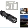 Kit complet de supravieturire 18-in-1 piese pentru camping, calatorii, offroad, ATV, SSV