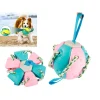 Jucarie pentru caine, tip frisbee/minge, Verk Group, plastic, roz si albastru