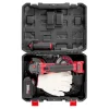 Polizor unghiular, flex, cu acumulator 4 Ah, incarcator 20 V Li-ion, geanta, 4 discuri, manusi, 115 mm, Worcraft