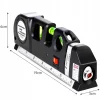 Nivela (boloboc), 3 bule, orizontal, vertical, unghi drept, 45 grade, cu laser, LR 44, 250 cm, Bigstren