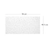 Panou decorativ, PVC, model mozaic, nuante gri si alb, 96x48.5cm