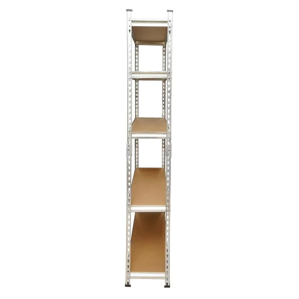 Raft depozitare, metalic, 5 polite, 120 kg, 90x30x180 cm, Breckner Germany