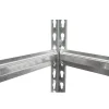 Raft depozitare, metalic, 5 polite, 120 kg, 90x30x180 cm, Breckner Germany