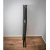 Raft depozitare, MagicHome, metalic, pliabil, pe roti, 4 polite, negru, max 200 kg, 72x34x127 cm