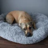 Culcus moale pentru caine/pisica, Springos, gri, 110 cm