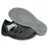 Sandale de lucru, SB, FO, SRA, Fly-knit, bombeu metalic, gri si negru, marimea 45, ART.MAS