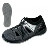 Sandale de lucru, SB, FO, SRA, Fly-knit, bombeu metalic, gri si negru, marimea 45, ART.MAS