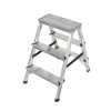 Scara aluminiu, 2 tronsoane, 2 trepte, platforma, max 125 kg, 0.65 m, Strend Pro