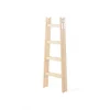Scara lemn, 2 tronsoane, 4 trepte, carlig pentru galeata, max 150 kg, 1.32 m, Strend Pro
