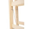 Scara lemn, 2 tronsoane, 4 trepte, carlig pentru galeata, max 150 kg, 1.32 m, Strend Pro