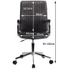 Scaun rotativ, catifea, roz, max 120 kg, 51x61x92/102 cm