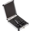 Burghie pentru metal, in trepte, profesionale, titan, set 3 buc, 4-12/20/32 mm, Richmann Exclusive