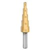 Burghie in trepte, set 7 buc, 4-12.4 mm, Graphite