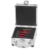 Set burghie diamantate uscate, burghiu de sticla, 5 piese, 6-8-10-12 mm, HEX, Strend Pro Premium