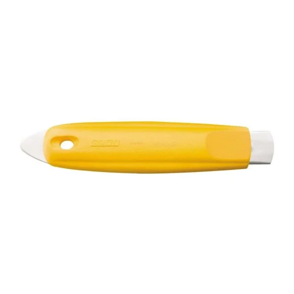 Cutter ergonomic, lama trapezoida, retractabil cu arc, OLFA