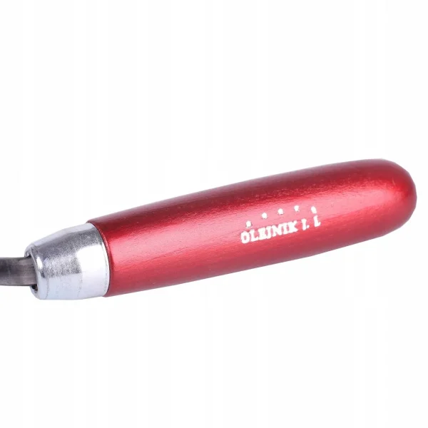 Mistrie inox, pentru rosturi, 6 mm, maner lemn, Olejnik