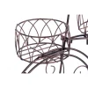 Suport metalic pentru flori, model bicicleta vintage, 3 ghivece, 60x21x42 cm, Strend Pro